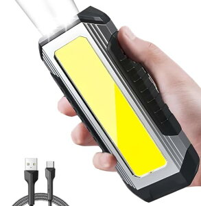 LED��Ɠ� ���[�N���C�g led���C�g �[�d���ő�3000LM 5000mAH��e�ʒ����P�x 7�_�����[�h IP66�h�� ���̓}�O�l�b�g T