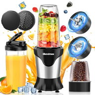 10点セット・氷も砕けるミキサー ジューサー パワフル 850Wハイパワー コーヒーミル 一台多役 氷も砕ける…
