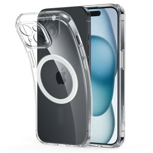 �����E2025�ŐVESR iPhone 15 �P�[�X MagSafe�Ή� ���΂ݖh�~ �ČRMIL�K�i �ϏՌ��� iPhone15 �P�[�X ���C��