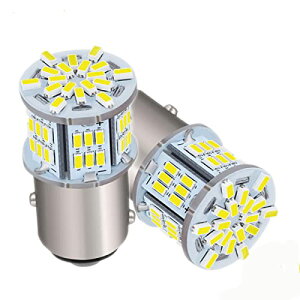 HooMoo 3014MD (S25 1157 BAY15D P21) LED�o���u S25 �_�u�� �ėp �ϊ� �����P�x 54�ASMD �u���[