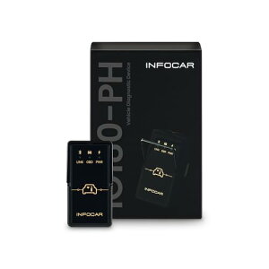 IO180-PH Infocar�X�}�[�g�X�L���i�[/ OBD2�X�L���i�[ / ELM327 / �����Ԃ̌̏�f�f�@/���{��Ή�/��p�A�v���̒�