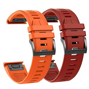 [Ahayo] QuickFit 22 2�p�b�N�h���ւ��o���h �ɓK������K�[�~��Instinct 2 Solar/Fenix 8 / epix