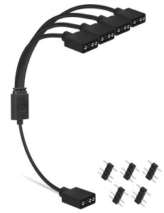 novonest upHere ARGB�t�@���p�d���P�[�u�� 4����P�[�u�� �A�h���T�u��LED�p5V3�s��ARGB�w�b�_�[�R�l�N�^ RGB�t�@