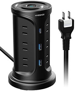 �d���^�b�v Type-C�t�� �����R�[�h �^���[ �L�k�Œ�p�[�c�t NVEESHOX �R���Z���g usb�t ���K�[�h 3�w 12��AC�� 3��U