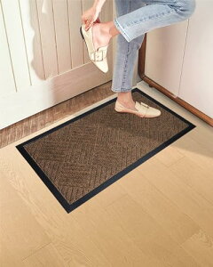 CORFEEL ���փ}�b�g �h�A�}�b�g �D���Ƃ��}�b�g ���� ���O �Ɩ��p �ƒ�p (43x74cm �u���E��)