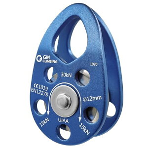 GM CLIMBING CE UIAA�F�� 30kN �}�C�N���v�[���[ ���o�C���T�C�h �v���[�g �N���C�~���O�v�[���[ 12mm���[�v�K�� �{�[
