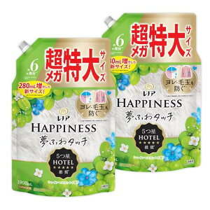 Lenor ���m�A �܂Ƃߔ���[��e��] �n�s�l�X ���ӂ�^�b�` �_��� �i�`�������V���[�Y �V���C���}�X�J�b�g �l�ߑւ� 1900mL×2��