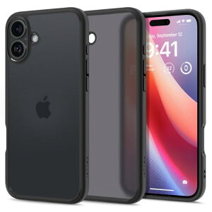Spigen n18N̋ZpiPhone 16 P[X NA ϏՌ Xgbvz[ ϖh~ op[ ČRMILKi EgEnC