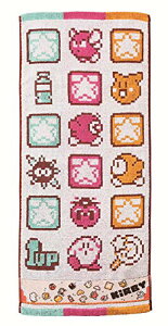 丸眞 フェイスタオル 任天堂 星のカービィ 34×80cm クラシック 綿 2サイズ展開 4585001400