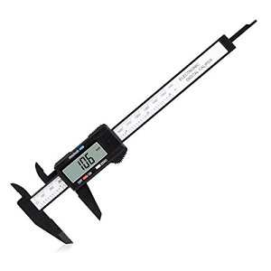 YFFSFDC fW^ mMX 0-150mm LCD H DIY ANZT[ Ntg J[{t@Co[ ʃfBXv[ Oa