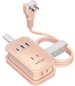 R[h ^Cvc NVEESHOX 2M d^bv usbt RZg^bv 3AC 1USB-C|[g 2USB-A|[g