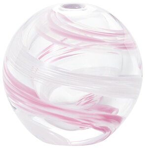 アデリア(ADERIA) 津軽びいどろ 一輪挿し 彩手毬 桜流し 日本製 化粧箱入 フラワーベース 花瓶 おしゃれ ガラス 花器 vase 容器