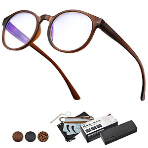 GOKEI メガネ型ルーぺ 拡大鏡 ルーペ 1.6倍 ブルーライトカット ルーペメガネ 拡大 眼鏡 メガネ 軽量 眼鏡型ルーペ 拡大ルーペ ルー