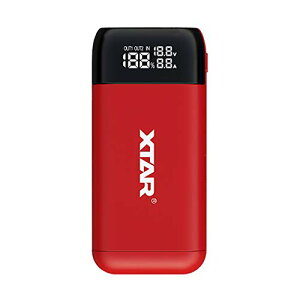 XTAR PB2SL ő2AX2 }USB[d Li-ion[drp QC3.0{PD3.0 3.6V 3.7V 18650/18700