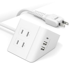 Letmy d^bv usb R[h 1.5m 4AC 3USB|[g RZg  e[u^bv }[d 1500W ߕ