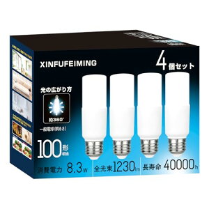 T`^Cv LEDd E26 T` 100W` 8.3W F 6500K 1230lm S^Cv d`u EFD25EE
