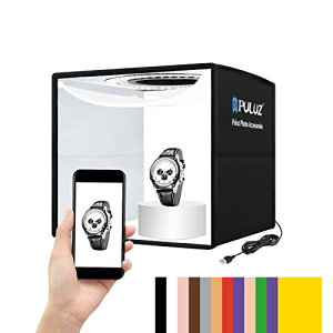 PULUZ Be{bNX 25cm ܂肽ݎ ȈՃX^WI BeLbg 邳 Beu[X 102̃nCJ[r[YLEDCg &