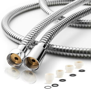 OFFO �V�����[�z�[�X 1.6m�ψ��z�[�X ��14mm 100%�X�e�����X�� �茳�~���V�����[�w�b�h�Ή� �h���R��h�~ �J�r�Ȃ��ϋv������V��