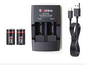 Soshine CR2 [dr 2{+[d Zbg3.0V (3.2V)