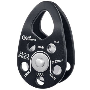 GM CLIMBING CE UIAA�F�� 30kN �}�C�N���v�[���[ ���o�C���T�C�h �v���[�g �N���C�~���O�v�[���[ 12mm���[�v�K�� ����