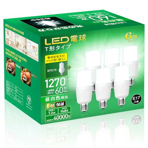 LEDd e17 T`^Cv 60w/100w` F 1270lm S^Cv F ȃGl PSEF؍ς fMގ{H