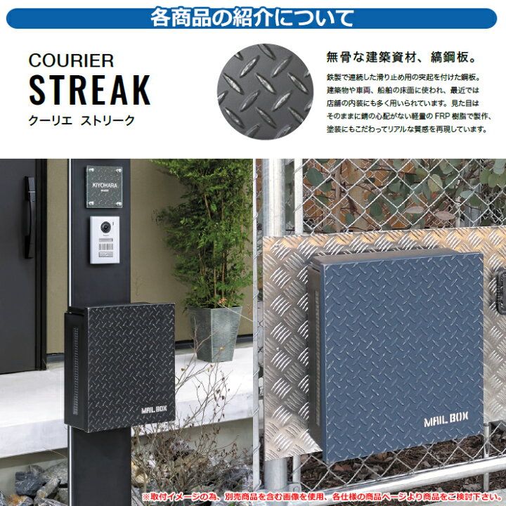 楽天市場】ポスト 壁掛け おしゃれ クーリエ ガルバリウム オンリー 