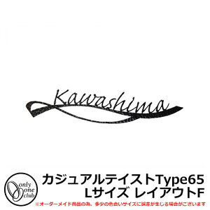 表札 アイアン表札 フォレストヒルズネームプレート カジュアルテイストType65 Lサイズ レイアウトF 標準タイプ オンリーワンクラブ NA1-S65LBB