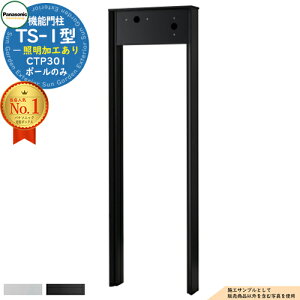 ポスト一体型宅配ボックス コンボマルチ COMBO MULTI 専用オプション 機能門柱 TS-1型(照明加工あり) CTP301 Panasonic パナソニック 宅配ボックス ポスト 一体型 大容量 一戸建て用