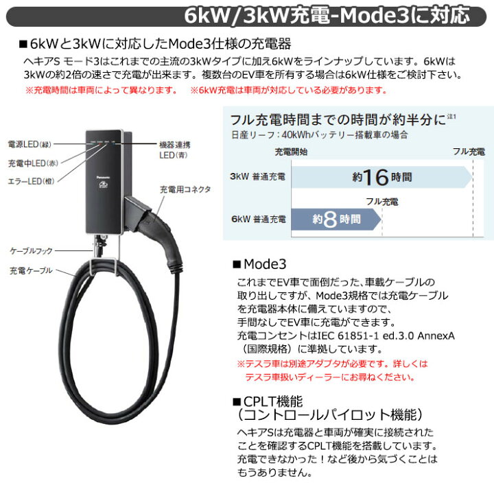 楽天市場】パナソニック エルシーヴ ヘキアS モード3 標準タイプ 200V 