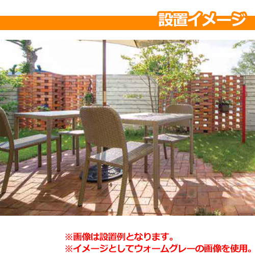 ガーデンファニチャー ガーデン テーブル 庭座 シンプルスクエアテーブル720 ダークブラウン KFA-13T3 34908100 TAKASHO  タカショー ガーデンテーブル | サンガーデンエクステリア