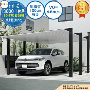 �y���������T�t�z�J�[�|�[�gSC 3000 1��p 30-57�^ �c2�A�� ���㒌(H22) �A���~�`�ސF(3�F) �ϐϐ�(100cm����)�EV0=46m/s ��3021×���s11425×����2200 LIXIL ���N�V�� ����p ���ԏ� �J�[�|�[�g �K���[�W �Ԍ�