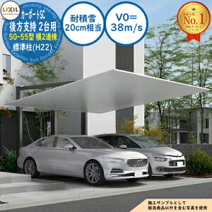 �y���������T�t�z�J�[�|�[�gSC ����x�� 2��p 50-55�^ ��2�A�� �W����(H22) �A���~�`�ސF(3�F) �ϐϐ�(20cm����)�EV0=38m/s ��10025×���s5470×����2200 LIXIL ���N�V�� ����p ���ԏ� �J�[�|�[�g �K���[�W