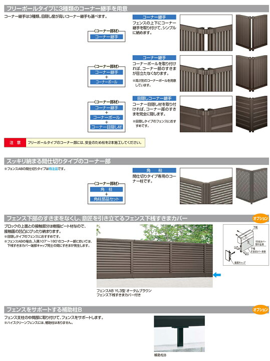楽天市場】【無料☆特典付】フェンスAB YS3型 H1200タイプ（T-12サイズ 
