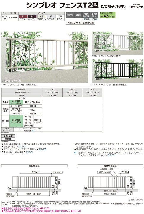 楽天市場】《NEWモデル》【無料☆特典付】シンプレオフェンスT2型 H800 