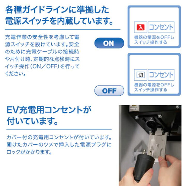 日東工業 Mbpit Ev ピット Phev用充電器ケーブル付mode3タイプオプション塗装色モカブラウン本体別売 電材bluewood