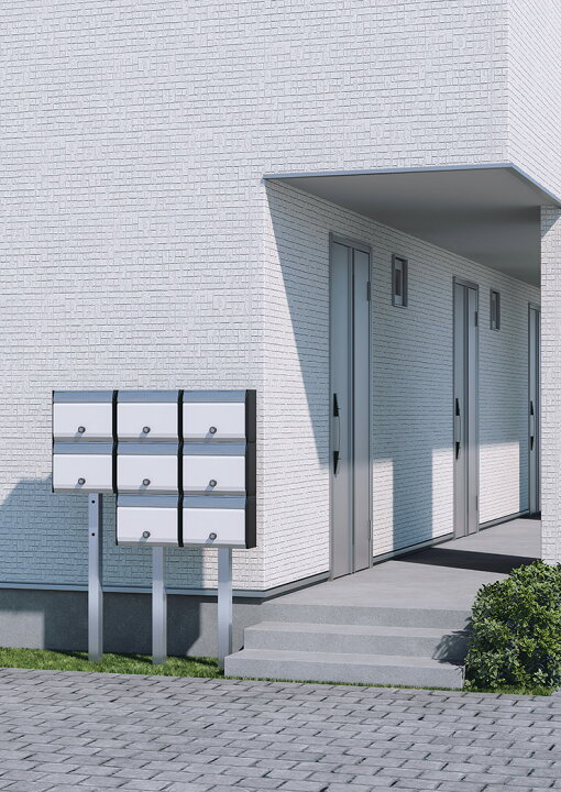 楽天市場】【無料☆特典付】ポスト 郵便ポスト 郵便受け 集合住宅用 