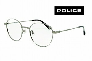 ポリス POLICE サングラス SPLA64J-568W チタン 調光レンズ ダテメガネ→サングラス 丸めがね ラウンド眼鏡 メンズ レディス 国内正規品【あす楽】