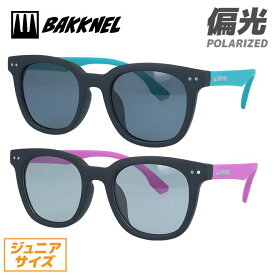【お買い物マラソン対象】バクネル サングラス 偏光サングラス アジアンフィット BAKKNEL BNSK305 45サイズ ウェリントン型 フレキシブルテンプル ユニセックス メンズ レディース