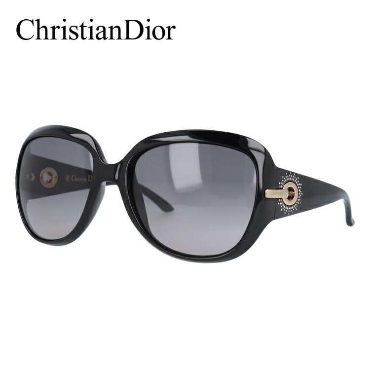 クリスチャン・ディオール Christian Dior サングラス DIOR PRECIEUSE D28/EU 57 シャイニーブラック レディース  UVカット 紫外線 ラッピング無料 | SUNGLASS HOUSE-サングラスハウス-