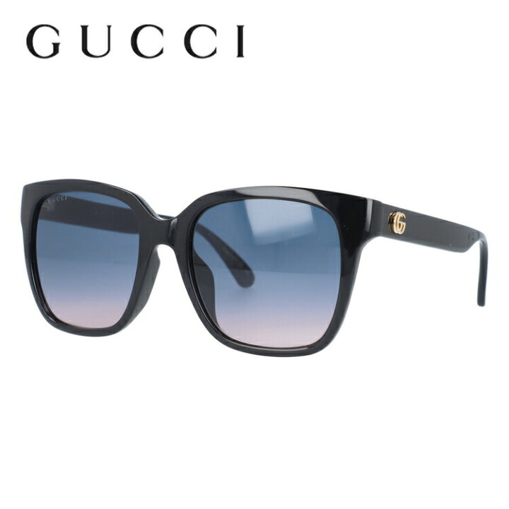楽天市場】グッチ サングラス アジアンフィット GUCCI GG0715SA 002 53  