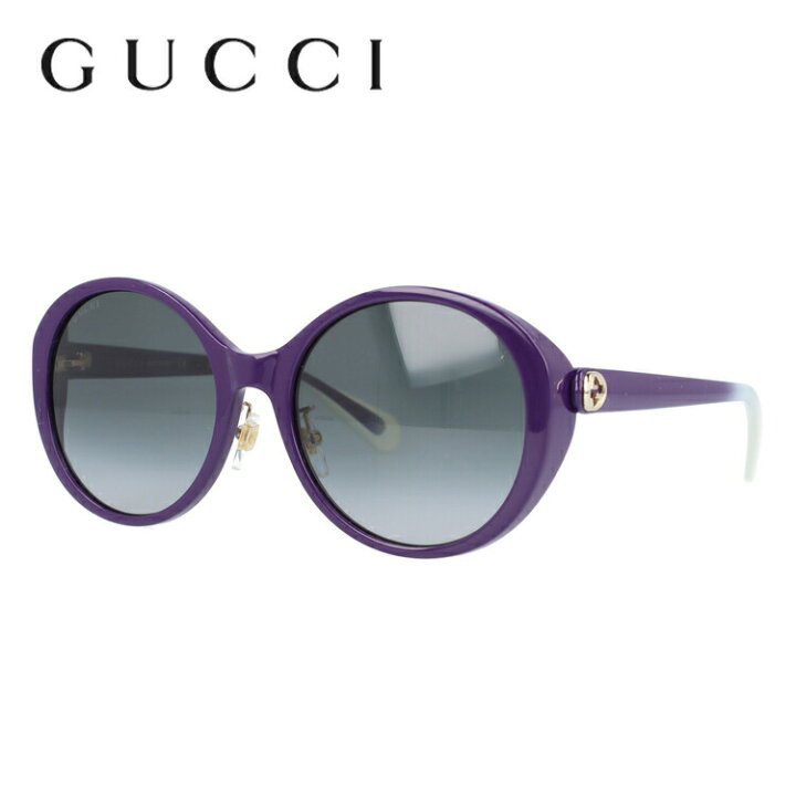 楽天市場】グッチ サングラス GUCCI GG0370SK 007 56サイズ ラウンド  