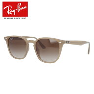 レイバン サングラス 【ウェリントン型】 Ray-Ban RB4258F 616613 52 アジアンフィット メンズ レディー…