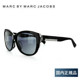 【国内正規品】マークバイマークジェイコブス サングラス MARC BY MARC JACOBS MMJ 445FS KVF/HD 59 ブラック アジアンフィット スクエア型 レディース 女性用 UVカット 紫外線対策 UV対策 おしゃれ ギフト ラッピング無料