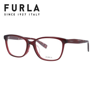 フルラ メガネフレーム 伊達メガネ アジアンフィット FURLA VFU108J 全3カラー 52サイズ ウェリントン型 レディース 女性用 UVカット 紫外線対策 UV対策 おしゃれ ギフト ラッピング無料