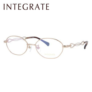メガネ 眼鏡 度付き 度なし おしゃれ INTEGRATE インテグレート IGF 8129 全3色 49サイズ オーバル型 レディース 女性 UVカット 紫外線 ブランド サングラス 伊達 ダテ|老眼鏡・PCレンズ・カラーレ
