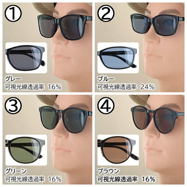 楽天市場】サングラス メンズ UVカット UV400 SPF50+ PA+++ 高性能 