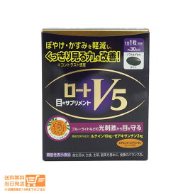 まとめ買いがお得 箱無し ロート V5a 目のサプリメント(30粒入) 定形外郵便 送料無料