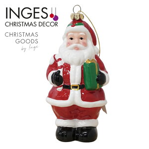 INGE-GLAS GOODS(�C���Q�O���X �O�b�Y)�h�C�c���A�� �T���^ �v���X�`�b�N 14cm ���b�h�~�b�N�X ��U�h�~�c���[���� 1�� �N���X�}�X�c���[ �I�[�i�����g �N���X�}�X�I�[�i�����g �k�� sungood �T��
