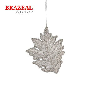 BRAZEAL STUDIO ���̗t�̃I�[�i�����g10cm �N���X�}�X�c���[ �N���X�}�X �I�[�i�����g �k�� ������� �T���O�b�h sungood�@BSC 00034�y210001�z