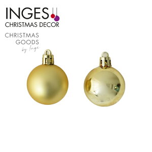 INGE-GLAS GOODS(�C���Q�O���X �O�b�Y)�h�C�c���A�� �{�[�� �v���X�`�b�N 4 cm �S�[���h�@1�Z�b�g26�� �N���X�}�X�c���[ �I�[�i�����g �N���X�}�X�I�[�i�����g �k�� sungood �T���O�b�h 81223G001�y120